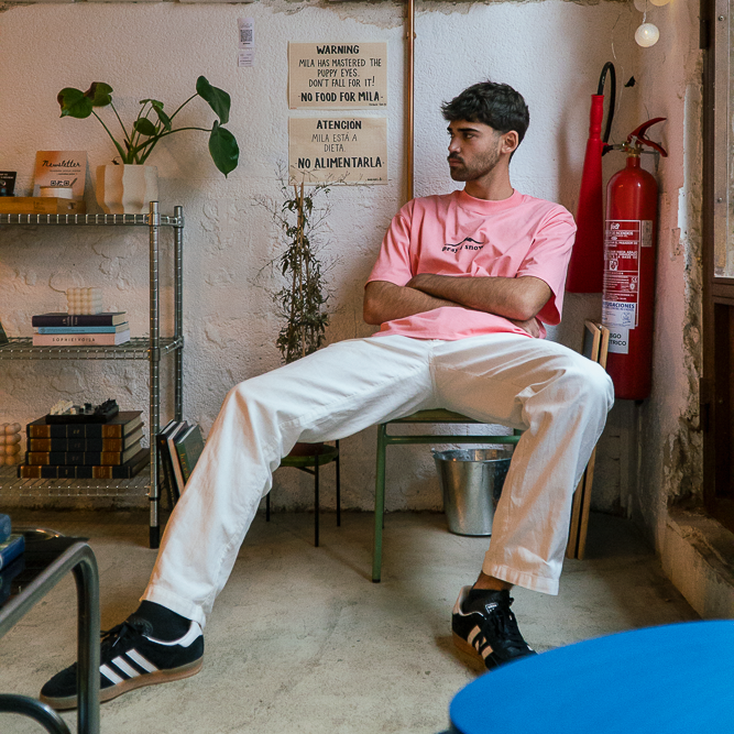 ON THE ROCKS T-SHIRT | PINK