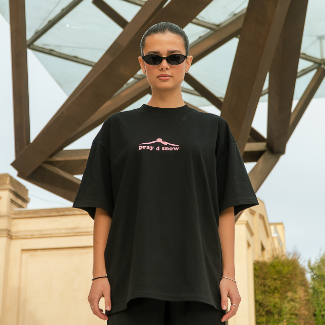 ON THE ROCKS T-SHIRT | BLACK