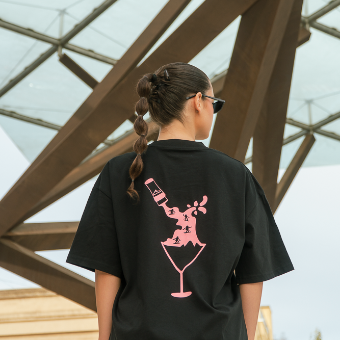 ON THE ROCKS T-SHIRT | BLACK