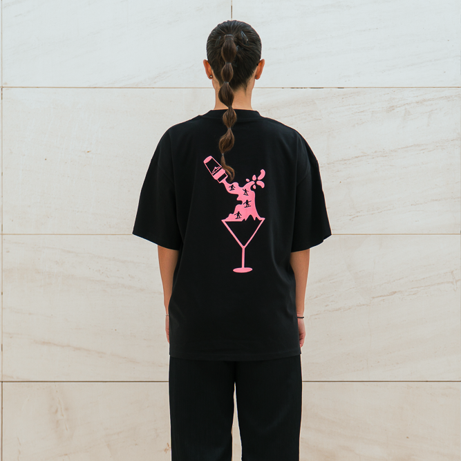 ON THE ROCKS T-SHIRT | BLACK