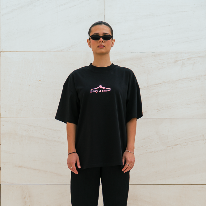 ON THE ROCKS T-SHIRT | BLACK
