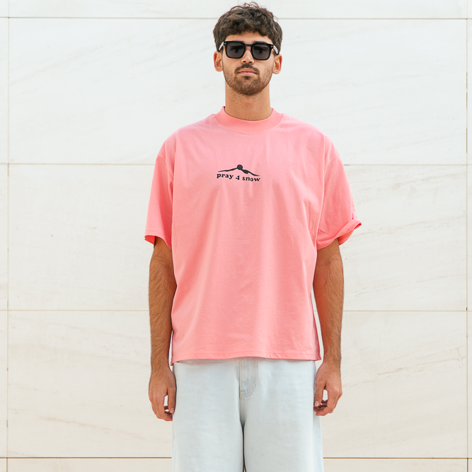 ON THE ROCKS T-SHIRT | PINK