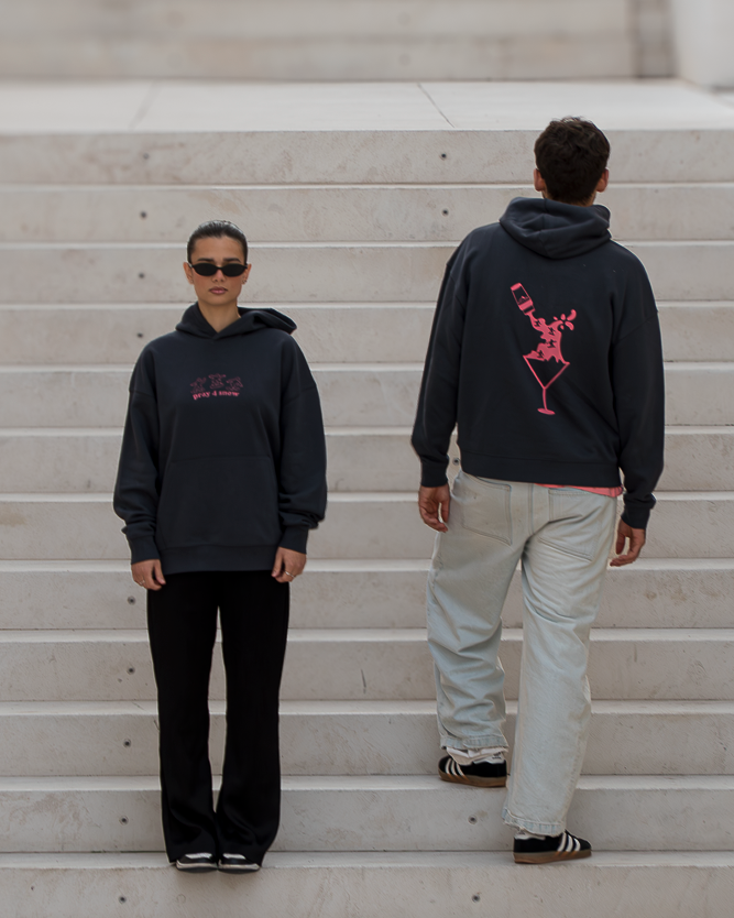 ON THE ROCKS HOODIE | GREY